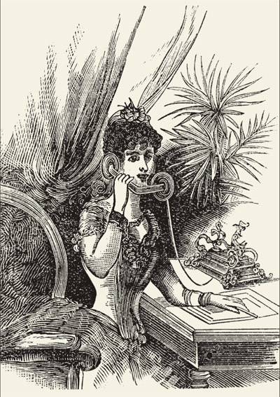 Столовые телефонные станции (статья из журнала «Наука и жизнь» № 11, 1891 год)