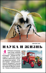 Обложка журнала «Наука и жизнь» №4 за 2012 г.