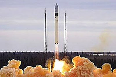 Старт ракеты-носителя «РОКОТ» (сайт Центра им Хруничева).