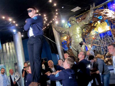 Во время испытания «Трастфол».