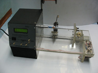 Намоточный станок (полуавтоматический намоточный станок для намотки одно- и многослойных катушек)