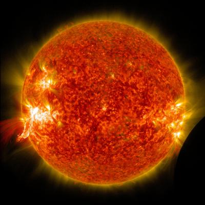 Фотография Солнца, сделанная космической Обсерваторией солнечной динамики НАСА. (Фото: NASA Goddard Space Flight Center / Flickr.com) 
