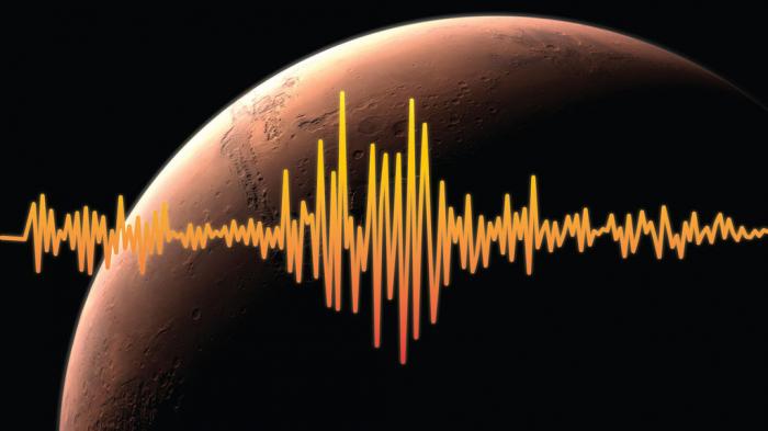 Пульс на Марсе. Иллюстрация NASA.
 