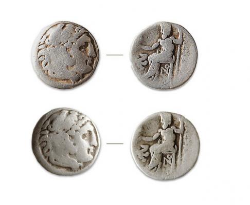 Монеты «александрова типа». (Фото: ИА РАН)