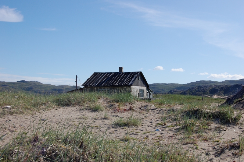 Побережье Баренцева моря. Село Териберка. На краю земли.