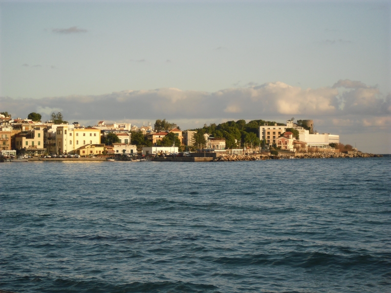 Панорама старого города.