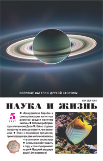 Обложка журнала «Наука и жизнь» №5 за 2007 г.