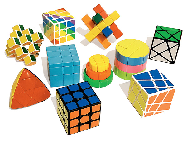 Отчаянные головоломки: Модификации кубика Рубика 3x3x3