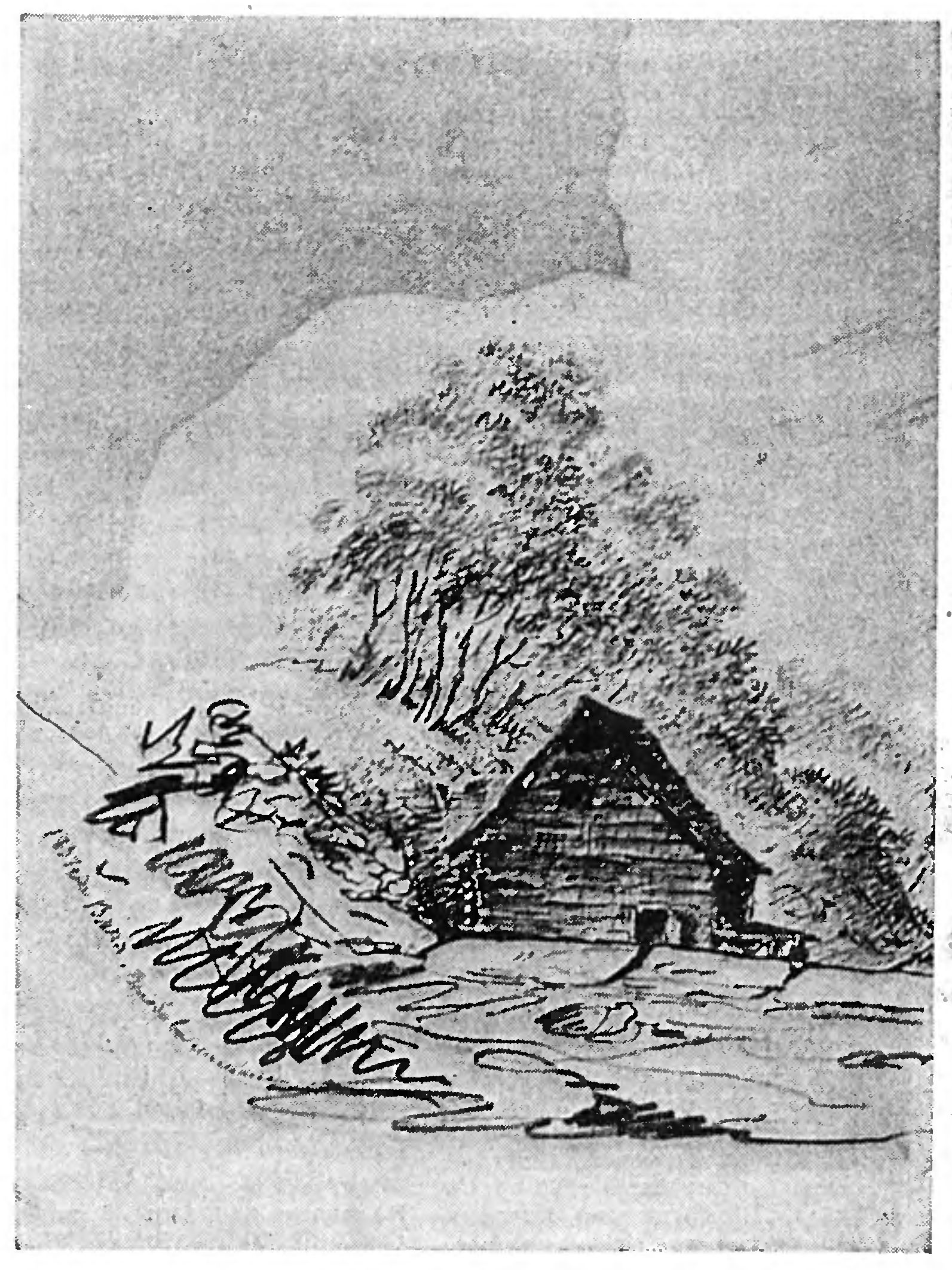 НАЙДЕН ЕЩЕ ОДИН РИСУНОК ЛЕРМОНТОВА