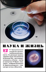 Обложка журнала «Наука и жизнь» №12 за 2022 г.