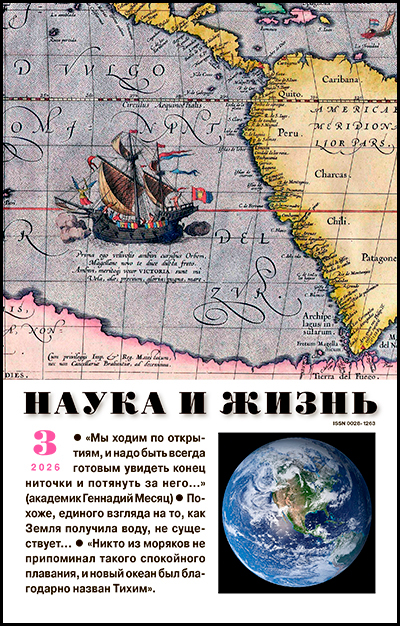 Обложка журнала «Наука и жизнь» №03 за 2026 г.