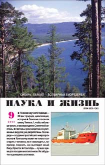 Обложка журнала «Наука и жизнь» №9 за 2005 г.