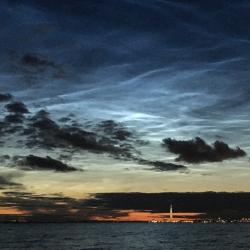 Пыльная красота мезосферы. Серебристые облака