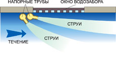 РЫБУ СПАСАЕТ ТЕЧЕНИЕ