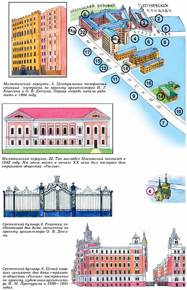 Сретенский бульвар схема