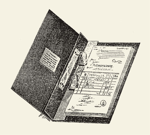 Новая папка для бумаг (статья из журнала «Наука и жизнь» № 17, 1892 г.)
