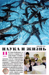 Обложка журнала «Наука и жизнь» №11 за 2007 г.