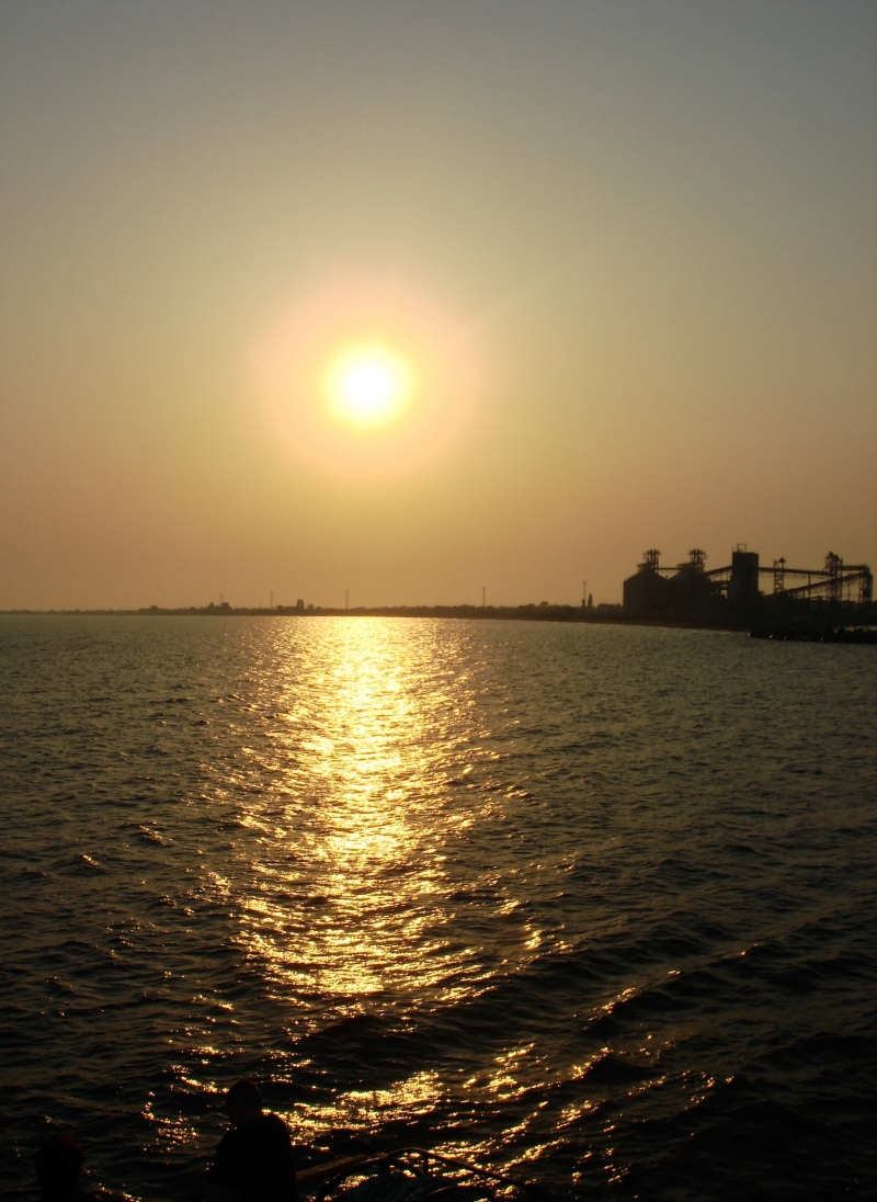 Азовское море... Отплытие.