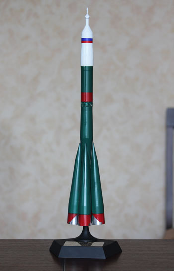 Макет ракеты-носителя «Союз»