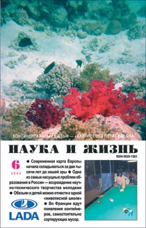 Обложка журнала «Наука и жизнь» №6 за 2004 г.