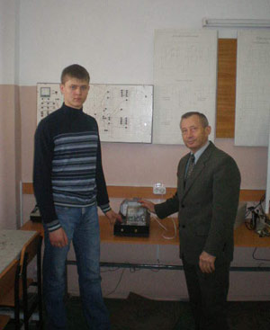Фото наставника и студента.