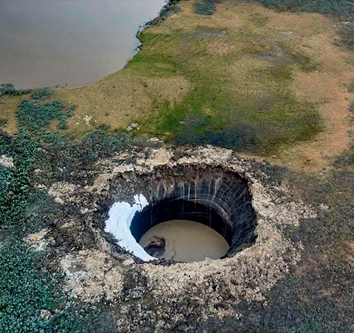 Происхождение загадочного кратера на Ямале