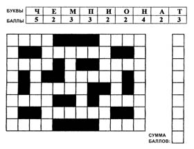 ЗАОЧНЫЙ ЧЕМПИОНАТ РОССИИ ПО РЕШЕНИЮ ГОЛОВОЛОМОК . 2005 ГОД