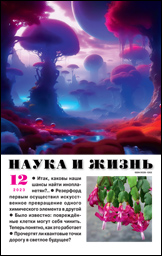 Обложка журнала «Наука и жизнь» №12 за 2023 г.