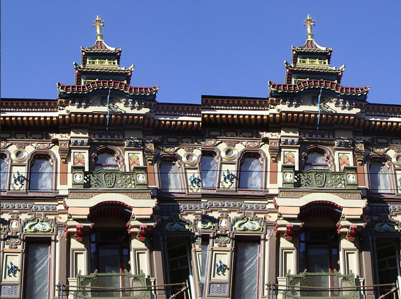 Москва. Чайный дом (Дом Перлова на Мясницкой). 1890—1893 