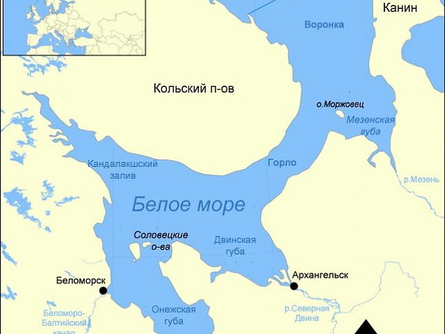 Канин нос карта